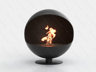 Вращающийся настольный биокамин Lux Fire Джоник